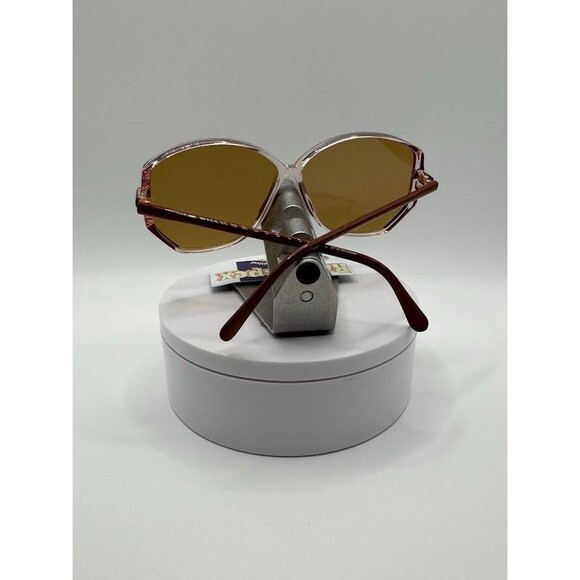 NEW Vintage Sunglasses Grandma Style Speckled Plastic Frame #869 Made In Austria main image 8